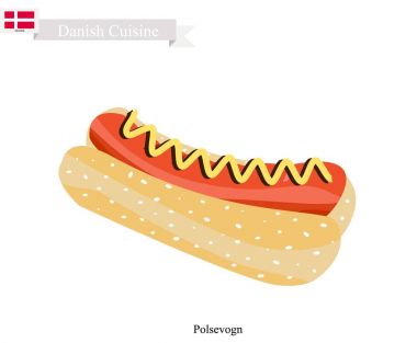Polsevogn veya Hot Dog, Polpular gıda Danimarka