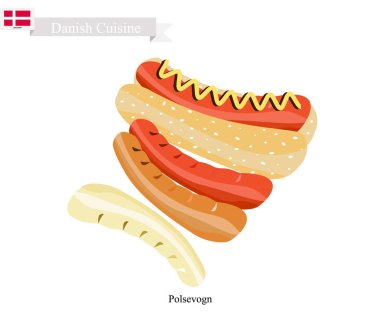 Polsevogn veya Hot Dog, Polpular gıda Danimarka