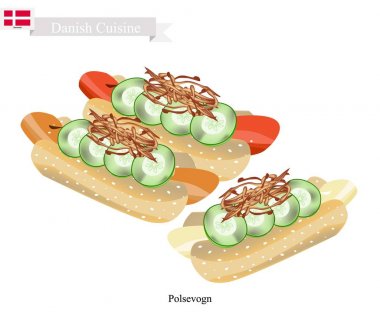 Polsevogn veya Hot Dog, Polpular gıda Danimarka