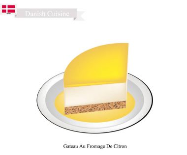 Gateau Au Fromage De Citron, A Popular Dessert in Denmark