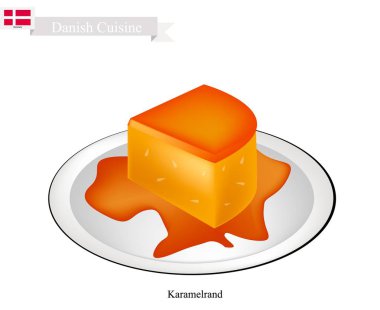 Karamelrand veya krem karamel, Danimarka'da popüler tatlı