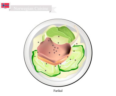 Farikal ya da kuzu eti ve lahana güveç, Norveç'in ulusal çanak
