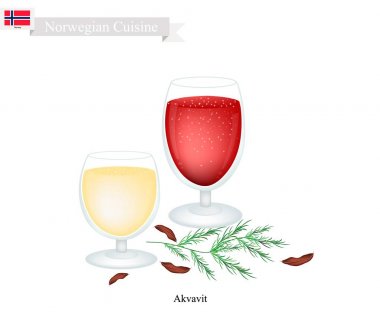 Akvavit veya Aquavit, Norveç'te geleneksel bir düşman