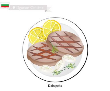 Kebapche veya et köftesi, popüler Bulgaristan fincan