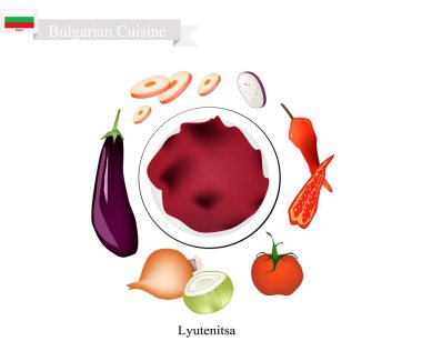 Lyutenitsa, geleneksel ve popüler bir Bulgaristan fincan