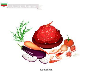 Lyutenitsa, geleneksel ve popüler bir Bulgaristan fincan