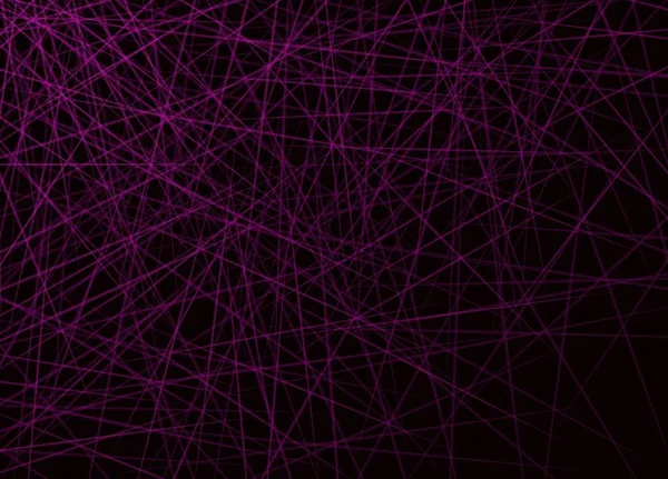 Горизонтальное пересечение розовых линий на черном фоне — стоковое фото