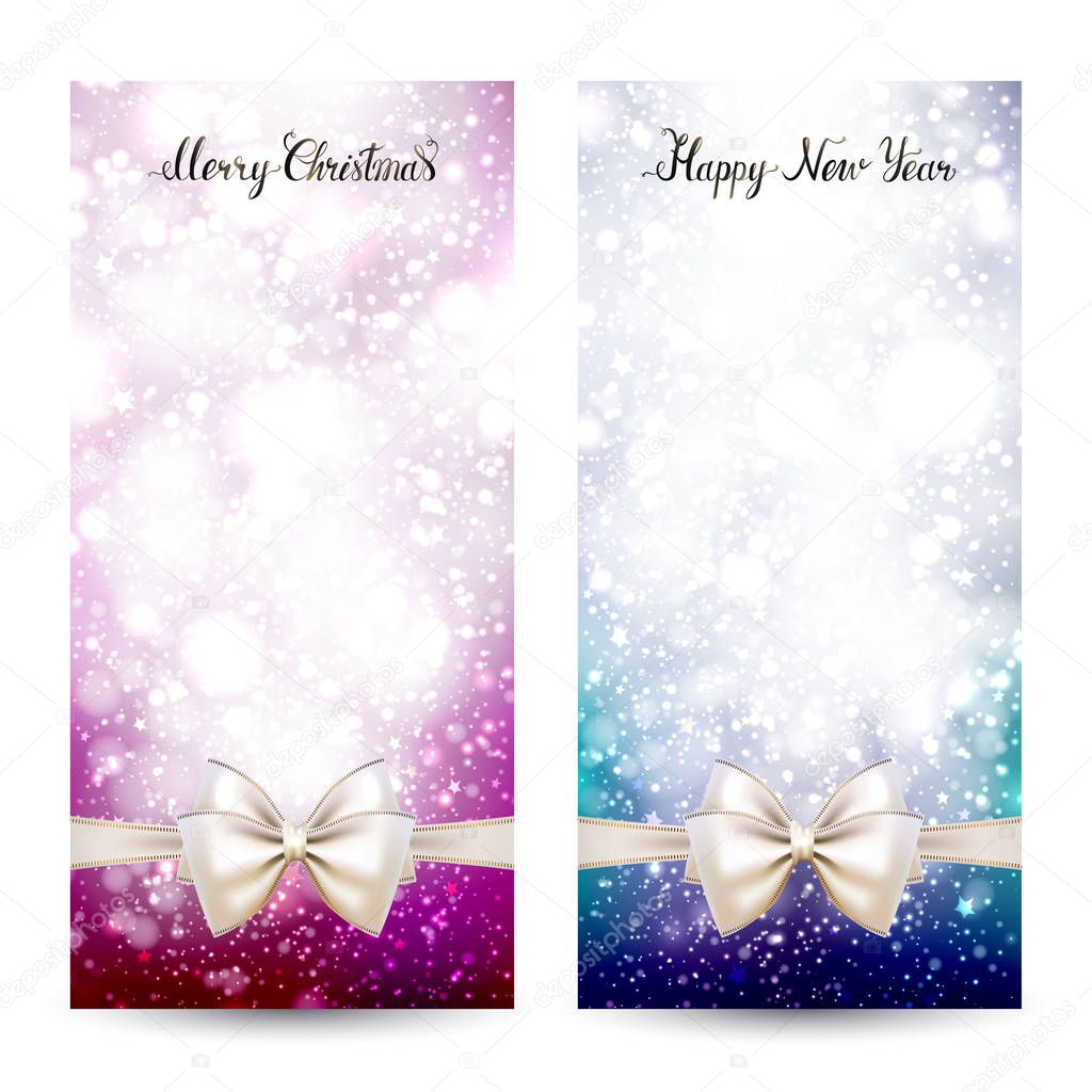 Two festive greeting cards