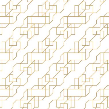 Soyut geometrik dikişsiz desen