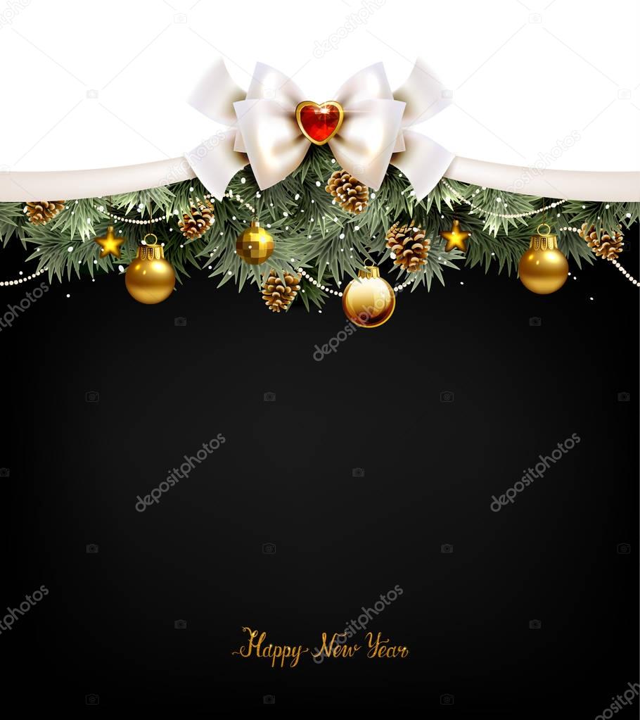Festive Christmas background