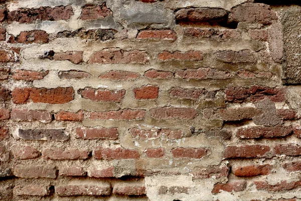 Struktura Ściany Czerwonej Cegły — Zdjęcie stockowe