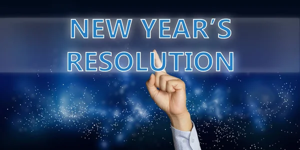 Nowej rezolucji lat — Zdjęcie stockowe