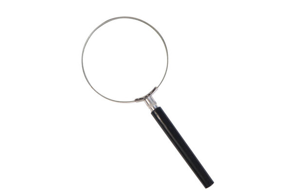 Magnifying Glass on White
