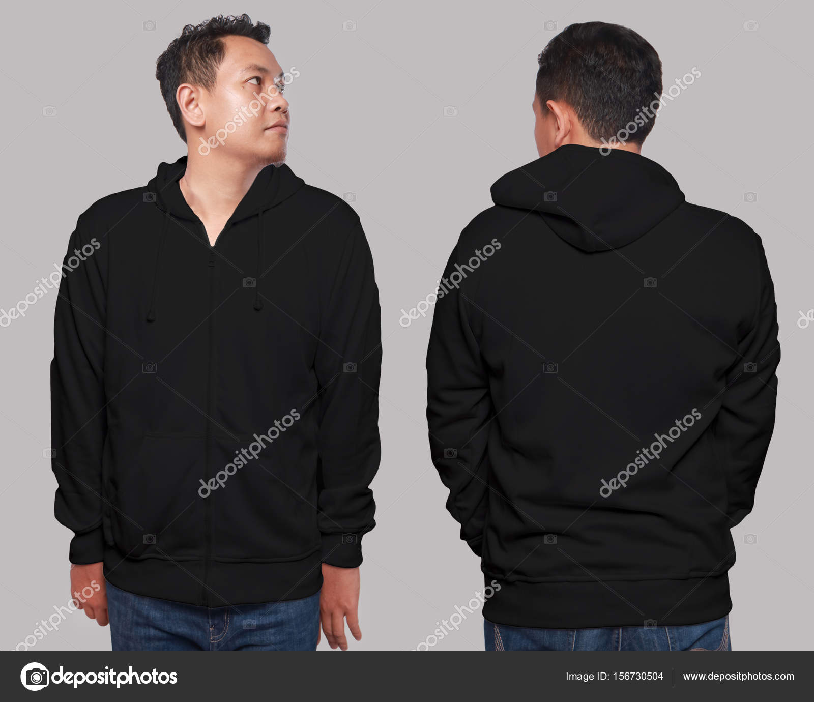 Download Black Hoodie Mock up — Stockfoto © airdone #156730504