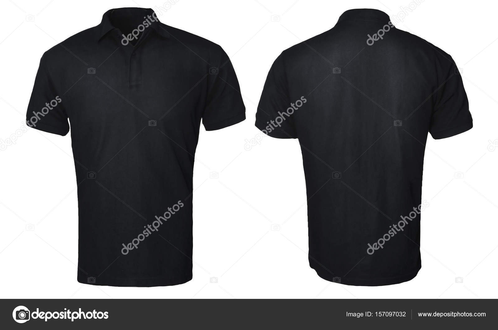 tailor Torrent Frill roller hardware leave black polo t shirt mockup ...