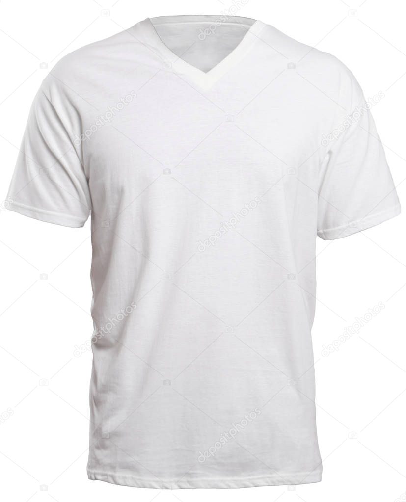 Download White V-Neck Shirt Mock up — Stock Photo © airdone #157766392