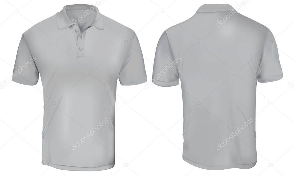 Camisas polo gris hotsell