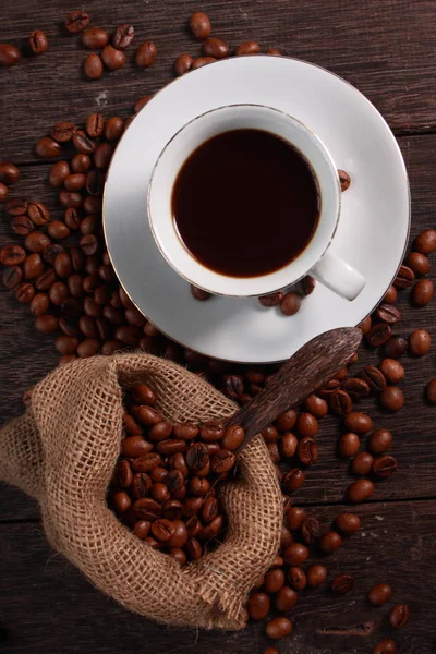 Fresh Roasted Coffee Beans Background