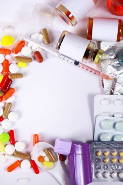 Çeşitli ilaç eczane ilaç