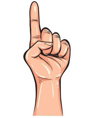 El jest Doodle vektör çizim