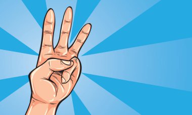 El jest Doodle vektör çizim