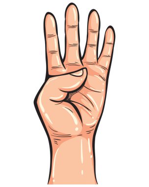 El jest Doodle vektör çizim