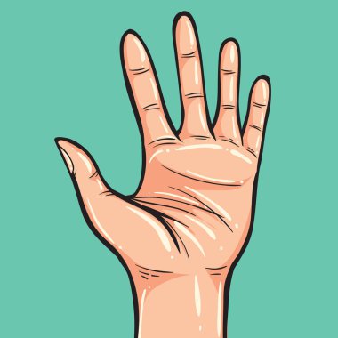 El jest Doodle vektör çizim