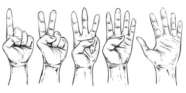 El jest Doodle vektör çizim