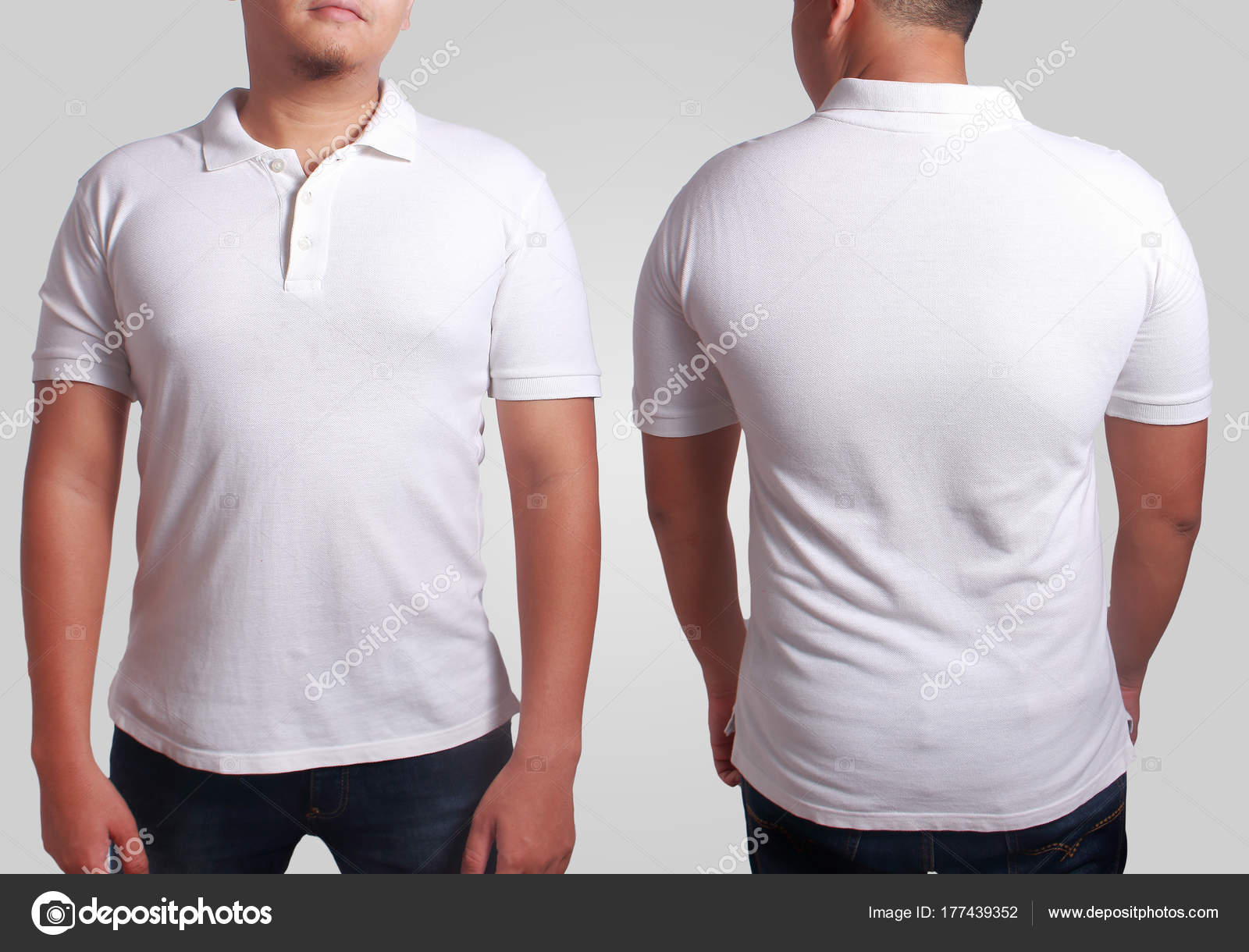 White Polo Shirt Template | escapeauthority.com