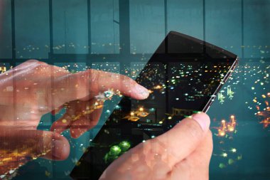 Akıllı telefona dokunmak