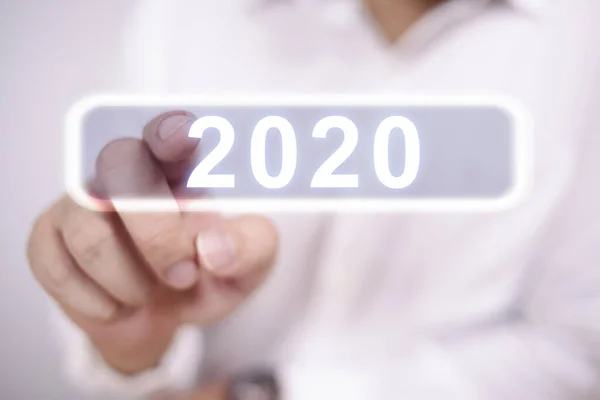 2020, Újév Új élet — Stock Fotó