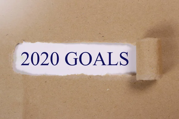Rezolucje planów na rok 2020 Nowy Rok — Zdjęcie stockowe