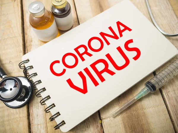 Virus Corona, Salute e concetto medico — Foto Stock