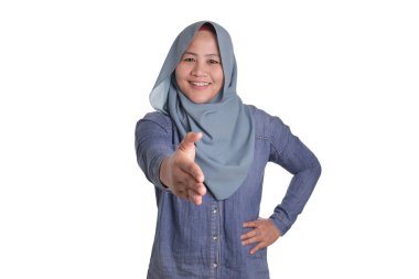 El sarsıntısını sunan Müslüman Işkadını