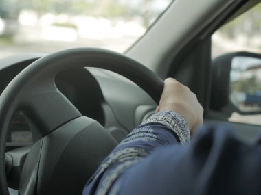 Eller Sürüş Araç Konsepti yakın çekim