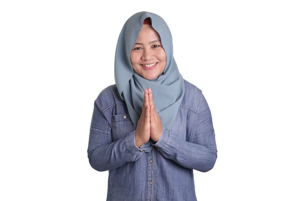 Mujer musulmana sonriente —  Fotos de Stock