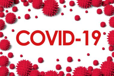 Corona virüsü, 2019-Ncov veya Covid-19. Roman Coronavirus. Mers Cov veya Sars virüsüne benzer (şiddetli akut solunum sendromu). Sağlık ve tıbbi konsept