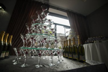 Resmi olay için dekore edilmiş tablo