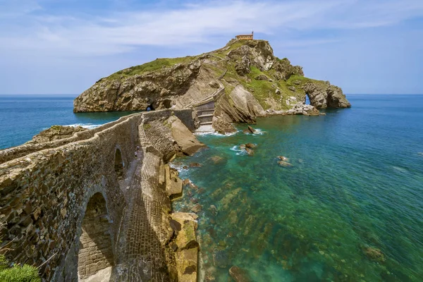 Cantabria deniz kıyılarında peyzaj