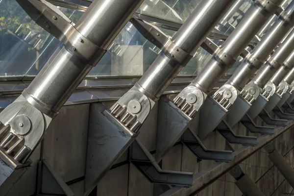 Bilbao, Bask Ülkesi, İspanya, Ekim, 08, 2017, istasyon ve erişim Bilbao Metro