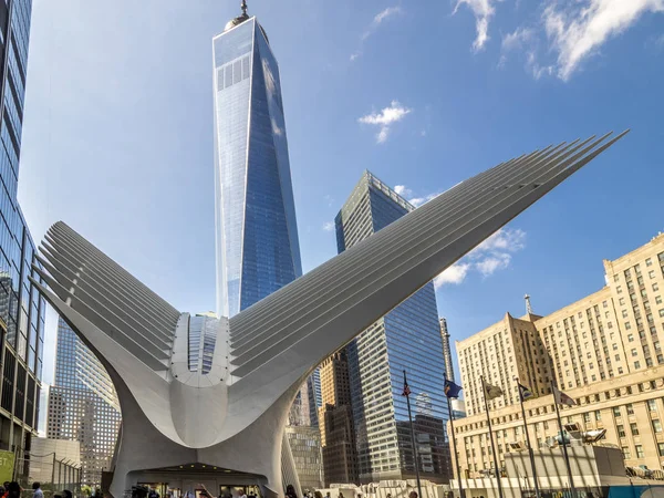 Het World Trade Center Gebouw — Stockfoto