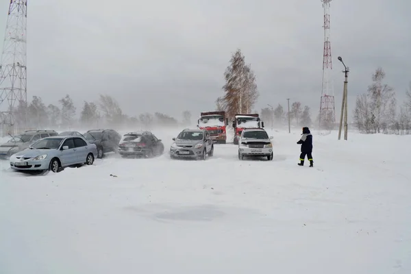 Транспортні послуги Сибіру — стокове фото