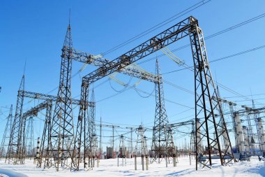  Elektrik Trafo Merkezleri Sibirya