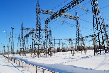  Elektrik Trafo Merkezleri Sibirya