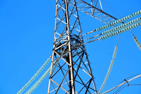 Subestações elétricas Sibéria — Fotografia de Stock