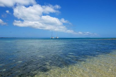 Tonga adasında Tongatapu yakınındaki Pangaimotu Adası'nda temiz su