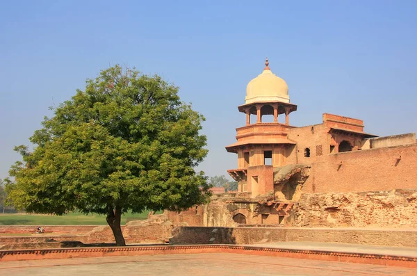 Jahangiri Mahal en Agra Fort, Uttar Pradesh, India — Foto de Stock