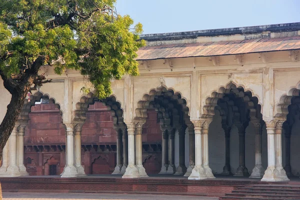 Diwan-i-Am - Agra Kalesi, Uttar Pradesh kamu Hall seyirci — Stok fotoğraf