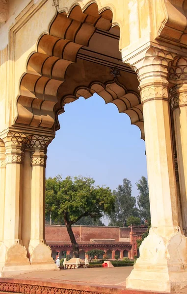 Diwan-i-Am - Hall of Public Audience in Agra Fort, Uttar Pradesh — Stock Photo, Image