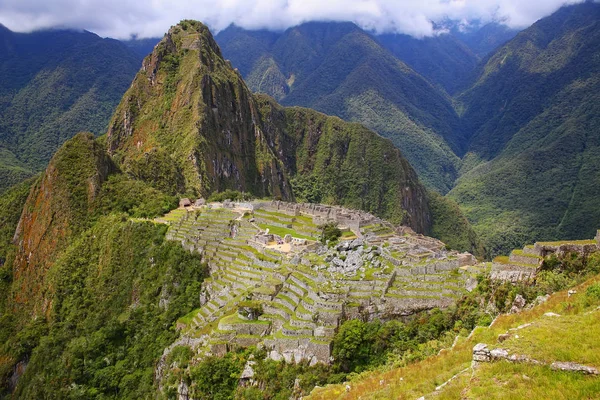 Cittadella Inca Machu Picchu in Perù — Foto Stock